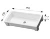 Countertop wash basin Olympia Ceramica Complementary 68.00 Contemporary / Modern