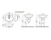 Countertop wash basin Hatria Nido YXEM Contemporary / Modern