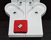 Wall mounted wash basin Hatria Area Y0UD Contemporary / Modern