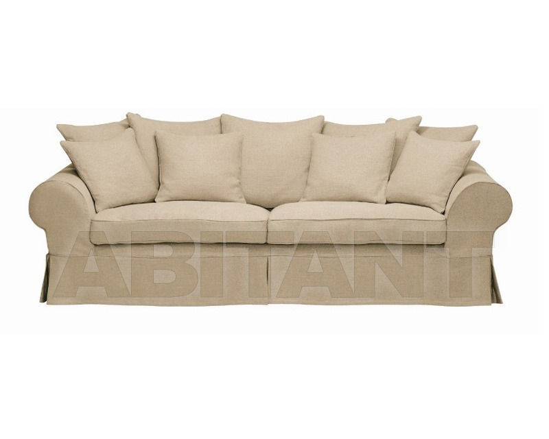 Buy Sofa Home Spirit Gold SHEFFIELD 3 seat sofa