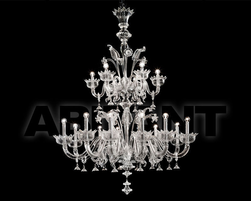 Buy Сhandelier Lavai lavorazione vetri artistici di Giuliano Statua & C. 2007 208/12+6