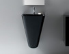 Wall mounted wash basin Galassia Pocket 5407NE Contemporary / Modern