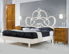 Bed Anthea Versione patinato e foglia argento white Bed 2 Elle snc di Lenzi P. e P. Dolci Songi Anthea Versione patinato e foglia argento Classical / Historical