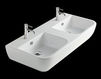Wall mounted wash basin Galassia Xes 9900 Contemporary / Modern