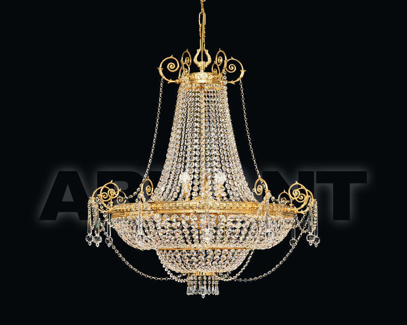 Сhandelier L 12980/90 price on request Buy Сhandelier Renzo del Ventisette & C. S.A.S Plafoniere L 12980/90