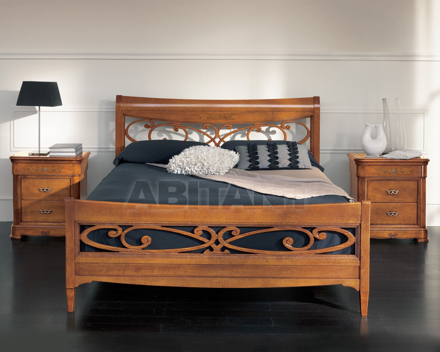 Buy Bed ABC mobili in stile Iris 28 LT03/BB