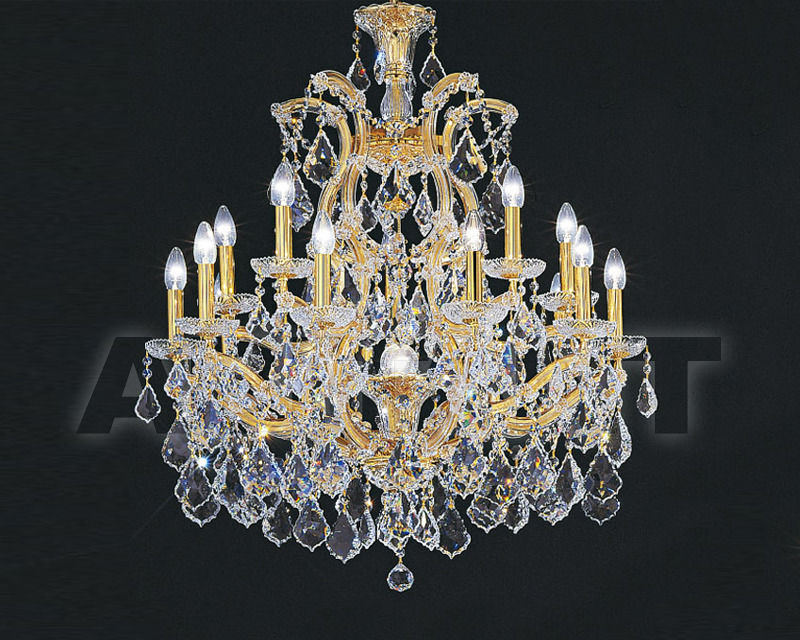 Сhandelier CH 22/15+1 GOLD price on request Buy Сhandelier Asfour Crystal Crystal 2013 CH 22/15+1 GOLD