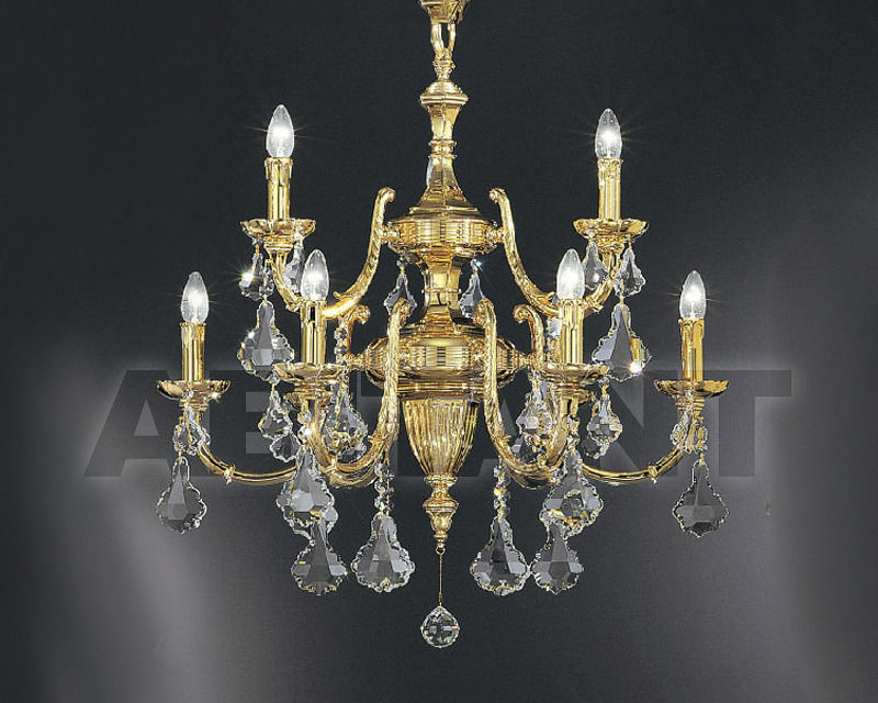 Buy Сhandelier Asfour Crystal Crystal 2013 CH 288/9 Gold Pend 902