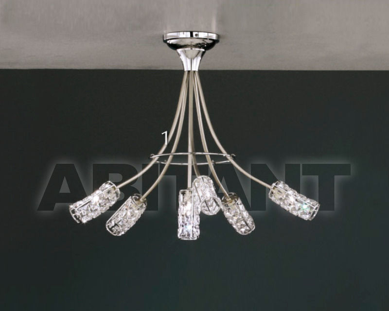 Buy Сhandelier Asfour Crystal Crystal 2013 CH 4465/6 AS CHROME wihtout bulbs