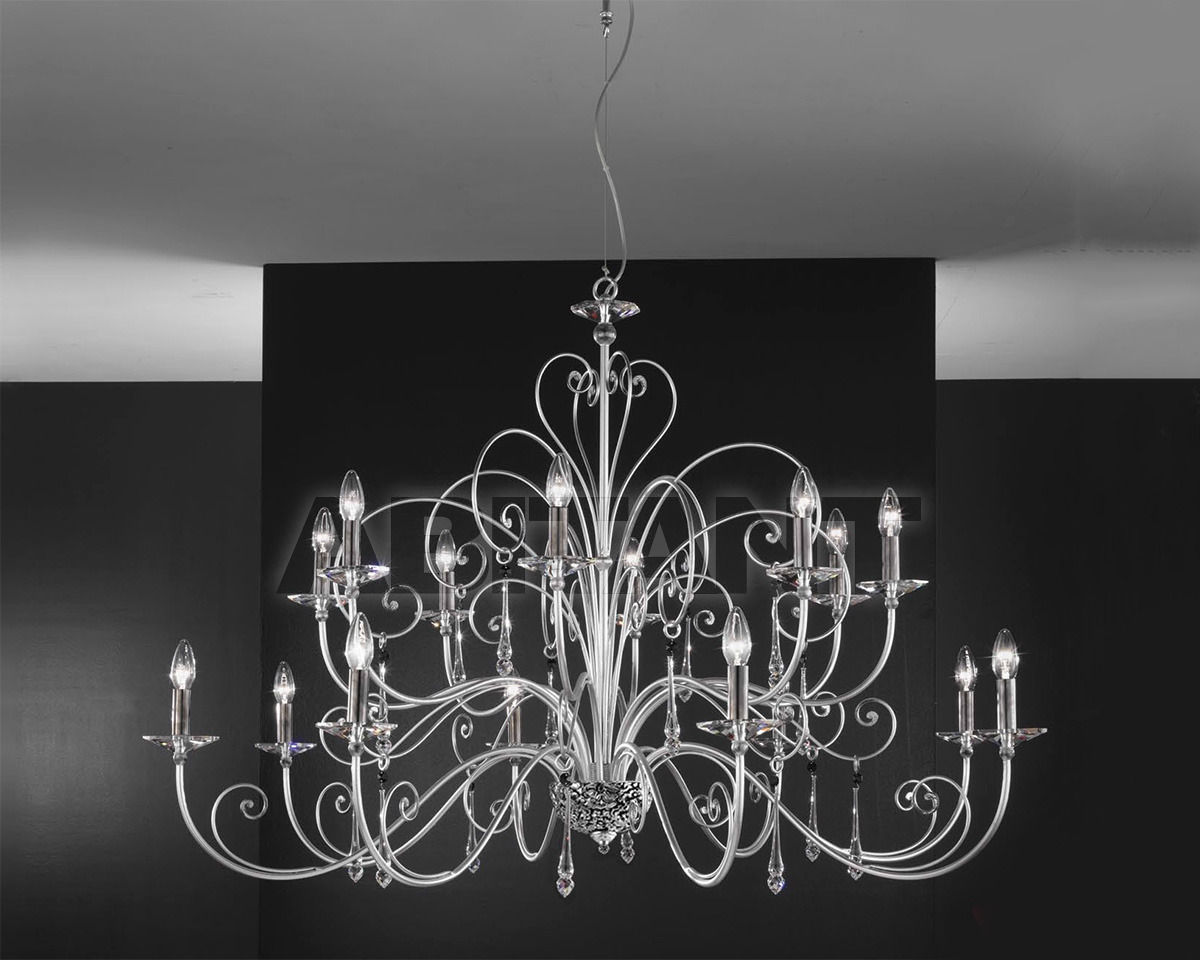 Сhandelier DAMASCO 1828/16 * argento price on request Buy Сhandelier DAMASCO Masca Sommary 1828/16 * argento