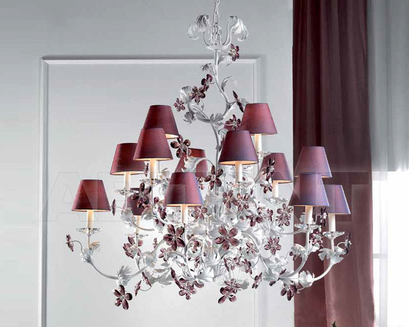 Buy Сhandelier Crystal Effe.Bi Ferro Battuto Artistico s.r.l. Lighting L-568/15