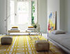 Modern carpet The Rug Company Suzanne Sharp Sellarsbrook Yellow Contemporary / Modern