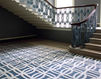 Modern carpet The Rug Company Suzanne Sharp Sellarsbrook Blue Contemporary / Modern