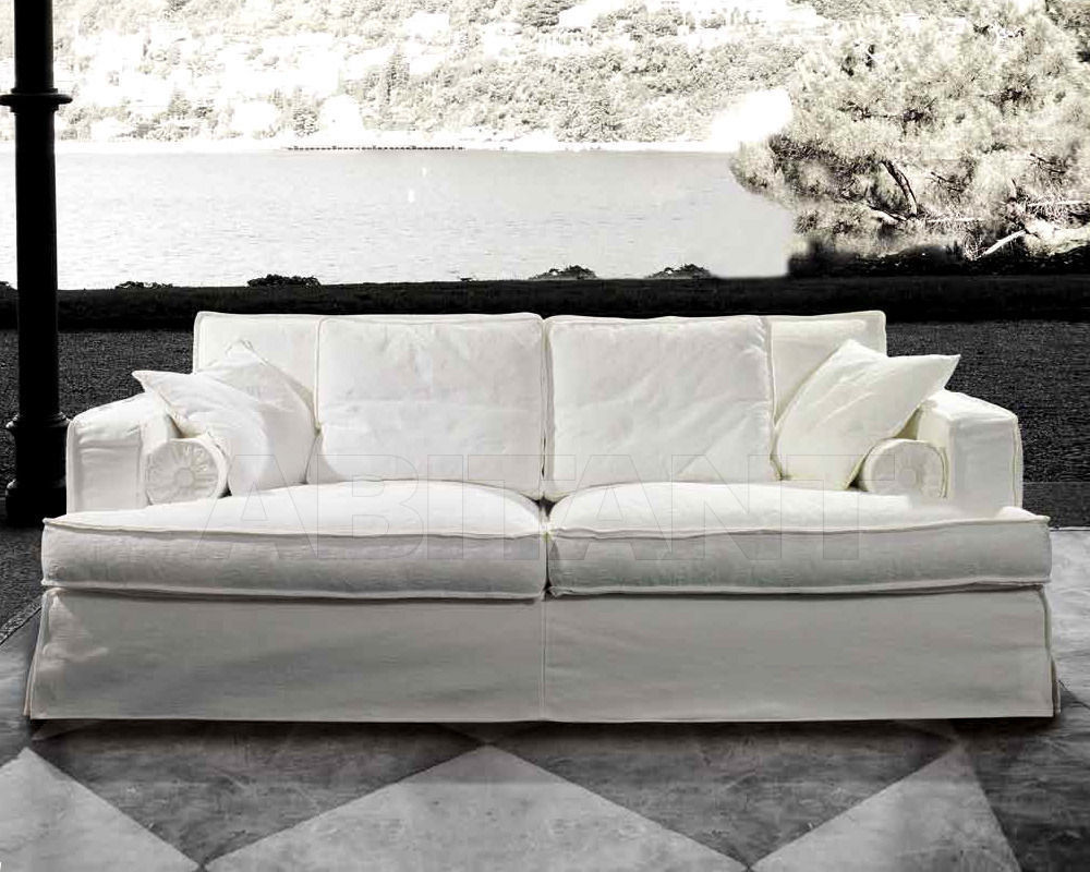 Buy Sofa Treci Salotti by Quartet White FABIO 2 POSTI 1/2 FISSO