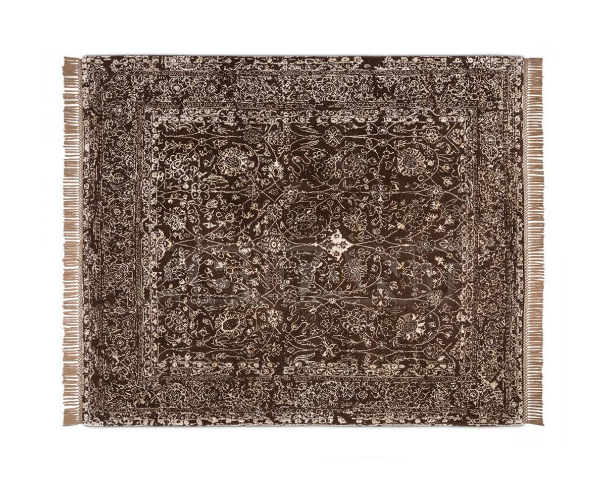 Buy Modern carpet Rug Star Persia/rajasthan Rajasthan No. 17 | AG 02-09 on NaturalBrown 