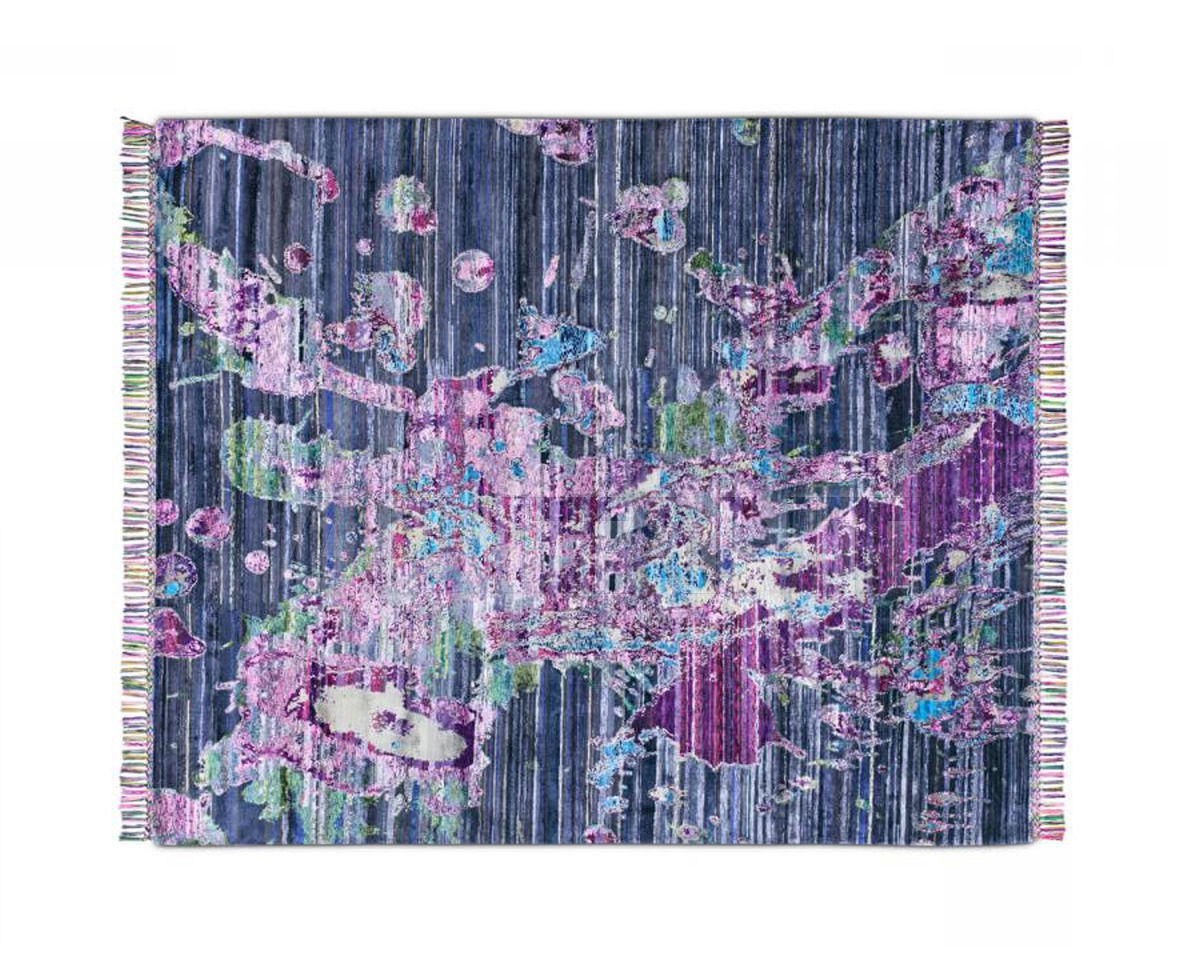 Buy Modern carpet Rug Star The Eco Project ECO Splash No. 5C | Random No. 0697 | SilkFringes