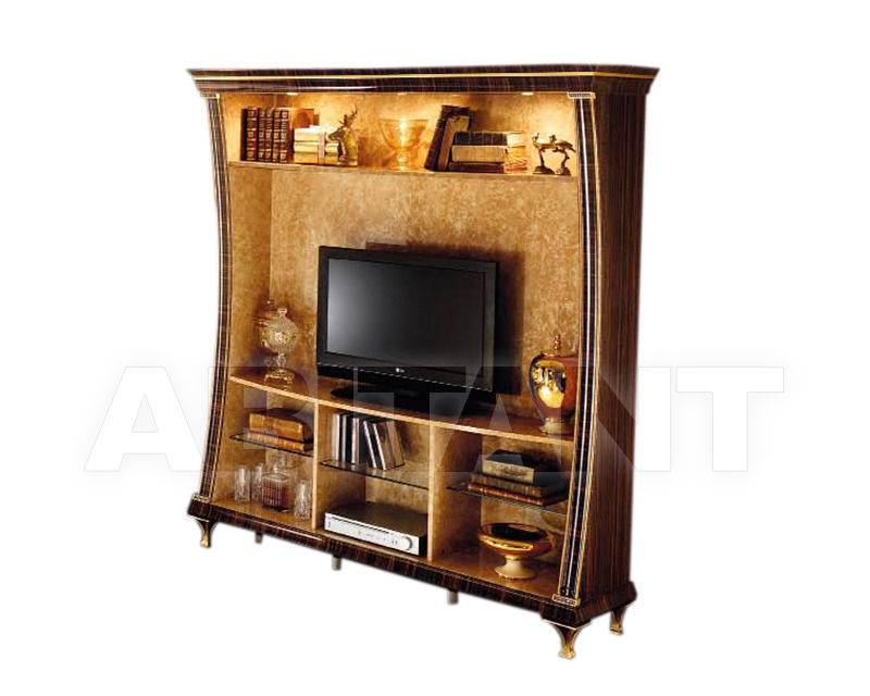 Media stand wall unit comp № 20 price on request Buy Media stand Arredoclassic srl Rossini wall unit comp № 20
