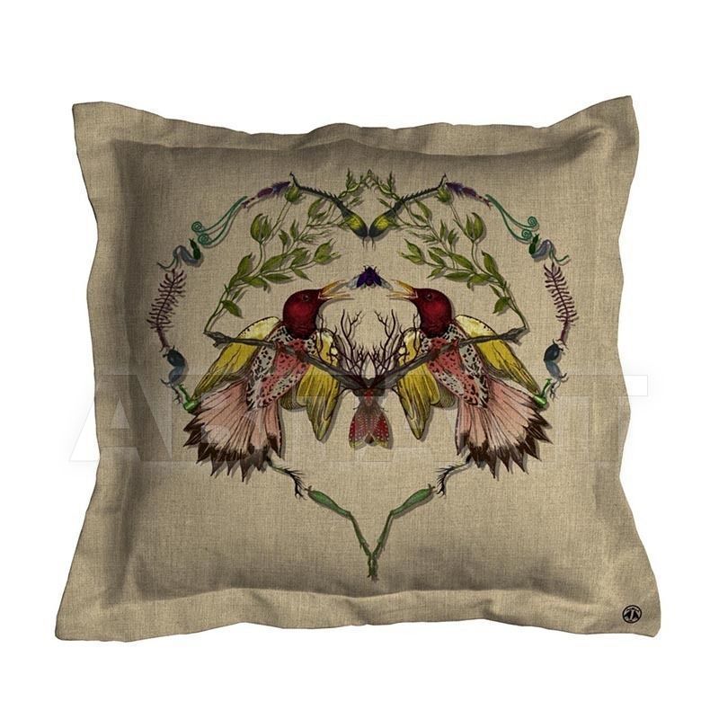 Buy Pillow LOVEBIRDS CUSHION - ORIGINAL Timorous beasties Ruskin RUS/CUSH/3012/E