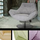 Upholstery Bernard Reyn Stonewash STONEWASH - 325 Contemporary / Modern
