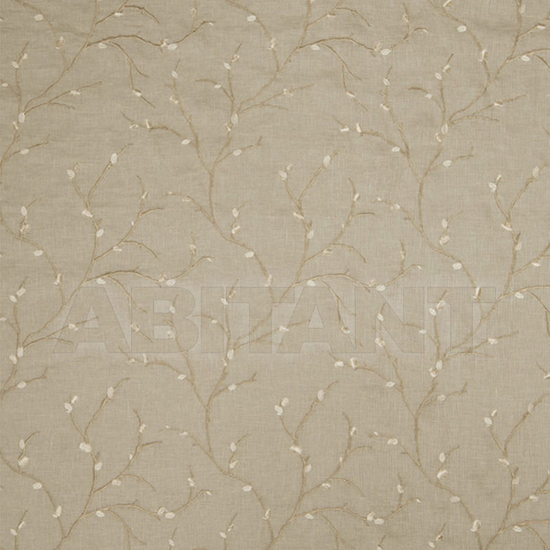 Buy Portiere fabric Dreamland Blossom Flax Fabricut Linen Window 0175902