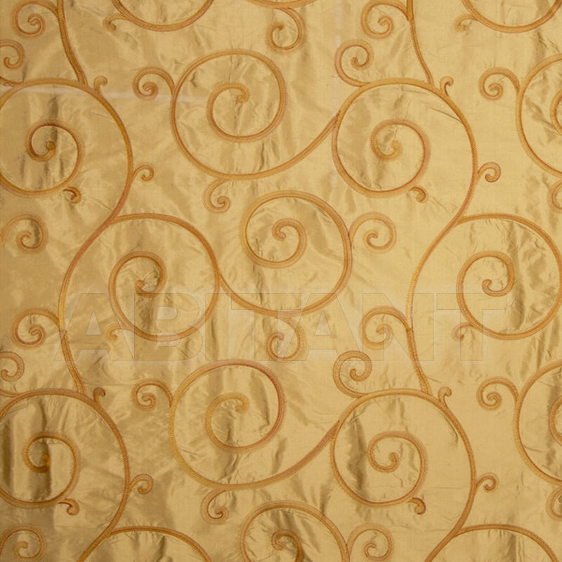 Buy Portiere fabric Rossum Spice Fabricut Silk Nuances 3544703