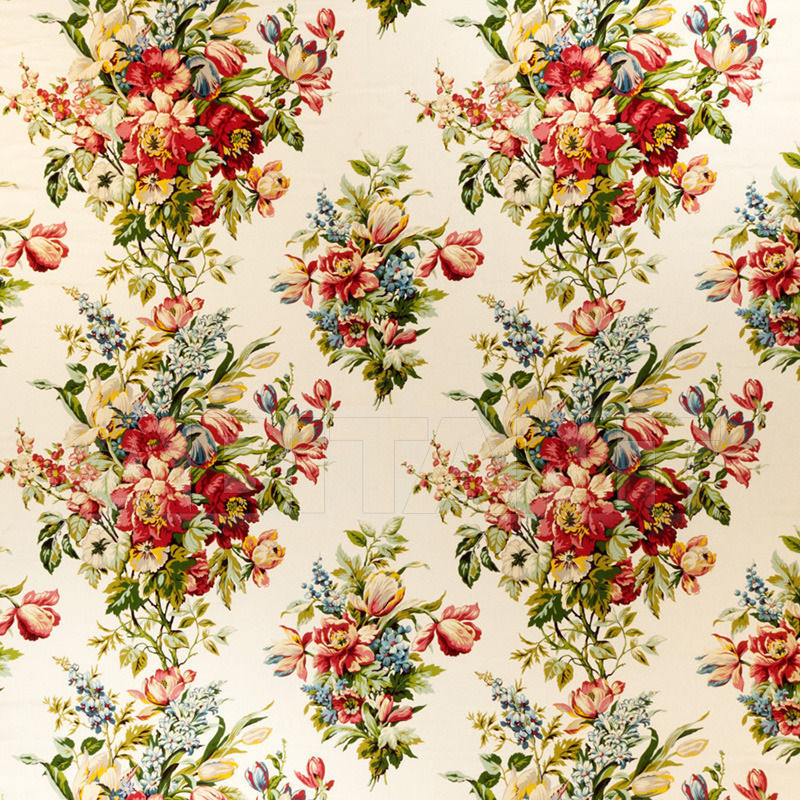 Buy Portiere fabric Designing Women Raspberry Fabricut Vignettes Vol. X 3837602