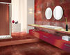 Wall tile Euphoria Red Ceramiche Brennero Goldeneye EURE Contemporary / Modern