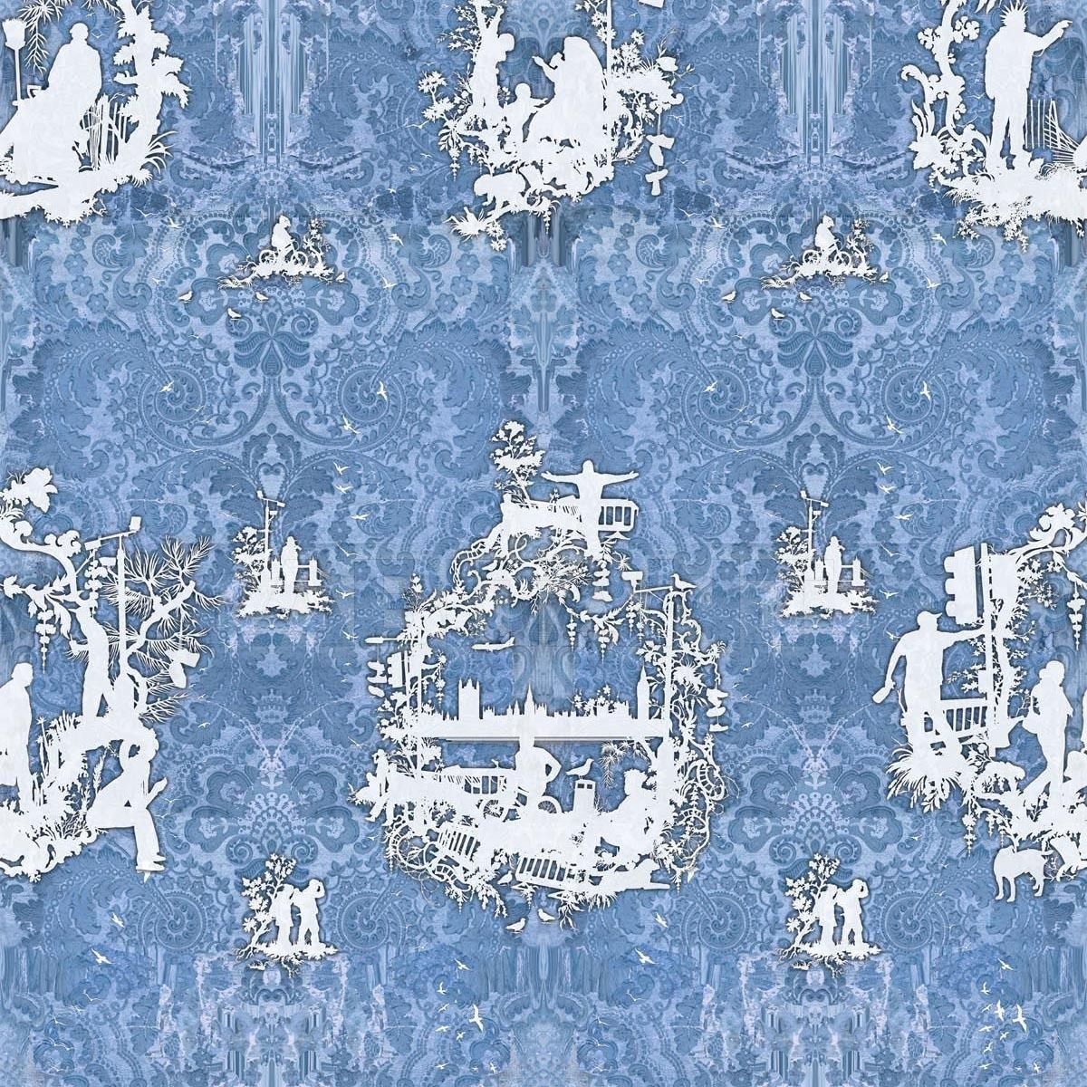 Buy Non-woven wallpaper URBAN DECAY Timorous beasties Toile TB/URBD/MICA/06
